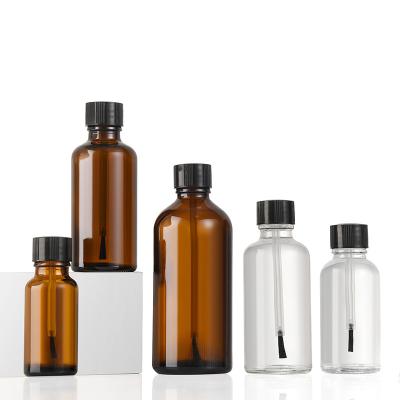 China Gel Nail Polish Bottle With Brush Caps 50ml 100ml 15ml Essential Oil Bottle for sale