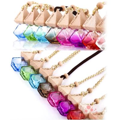 China ODM Empty Hanging Bottle Car Air Freshener Perfume Diffuser Portable for sale