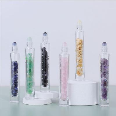 China TUV Glass Cosmetic Containers Empty Glass 10ml Roll On Perfume Bottles for sale