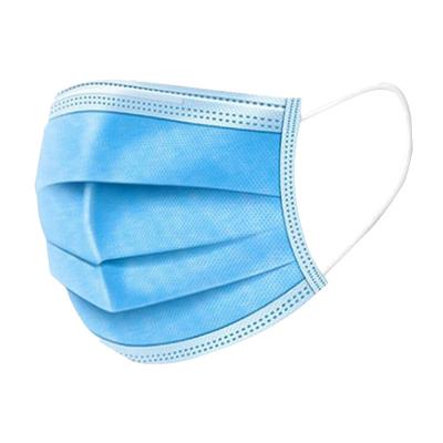 China Hospital Disposable Face Mask / Disposable Non Woven Face Mask 175mm*95mm for sale