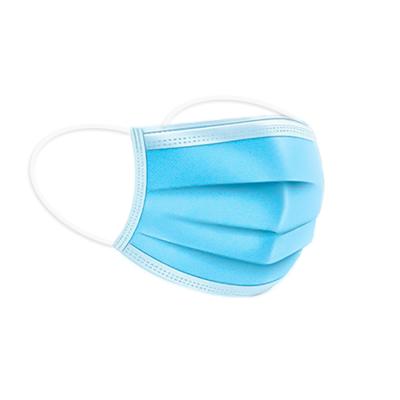 China Health Protective Face Medical Mask High Filtration Capacity Blue Color for sale