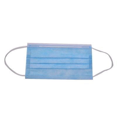 China Protective Disposable Medical Mask / Non Woven Fabric Mask Covid 2019 for sale
