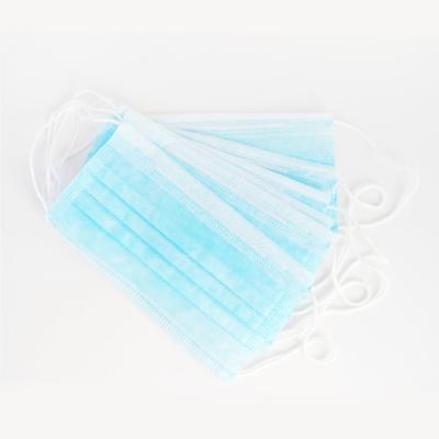 China Eco Friendly Earloop Surgical Mask Convenient 17.5*9.5cm Adult Size Available for sale