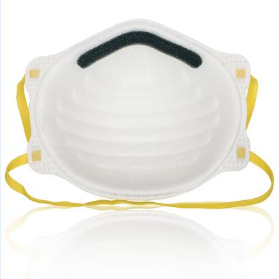 Cina 5 maschera di polvere riutilizzabile della piega FFP2/maschera polverizzata regolabile del respiratore N95 in vendita
