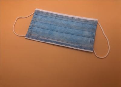 China Antibakterien-nicht gesponnene Wegwerfmaske mit elastischem Earloop oder Bindungen an zu verkaufen