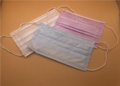 China Mascarilla disponible de la respiración fácil no tejida 3 capas de la alta eficacia de la filtración en venta