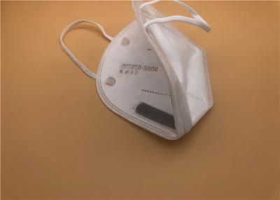 Chine Couleur blanche pliable jetable de masque de poussière pour le soin personnel pharmaceutique à vendre