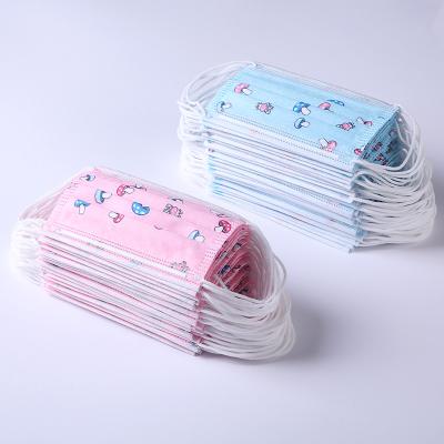 China Five Colors Kids Disposable Mask / Children'S Medical Masks Bfe 95% for sale