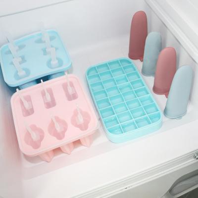 中国 BPAのアイスキャンデーの氷Lollyの作成のための自由な個人化されたシリコーン型 販売のため