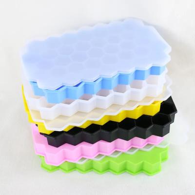 China 37 Cell Honeycomb Personalised Silicone Molds BPA Free With Custom Logo for sale