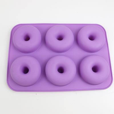 China Multi Functional Silicone Donut Mold , Silicone Baking Mould For Dessert Making for sale