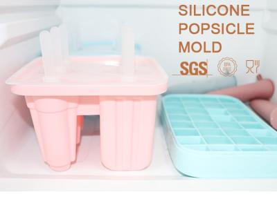 China Ijs Lolly Personalised Silicone Molds Sustainable met Panton-Kleur Te koop