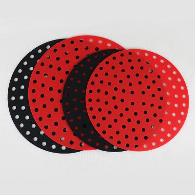 China Food Grade Silicone Air Fryer Baking Mat Nonstick Multi Color for sale