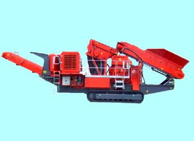 China GZD Crawler Mobile Crusher Mine Beneficiation Ore LD PE750x1060 ISO9001 for sale