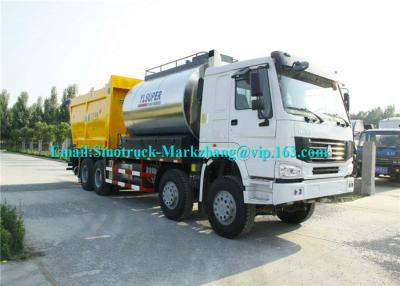 Chine Machines de l'entretien des routes ZZ3317N4667D1, machine de scelleur de puce de joint de puce d'asphalte de fibre à vendre