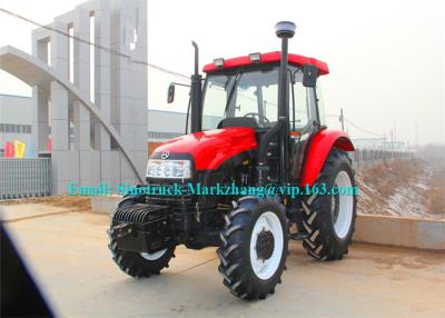 中国 頑丈な農業の農業機械の台山市のトラクターのユーロ2 4x4/4x2 90HP 販売のため