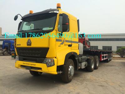 China Right Hand Driving Big Tractor Trailer Trucks Two Sleepers Diesel Fuel Type for sale