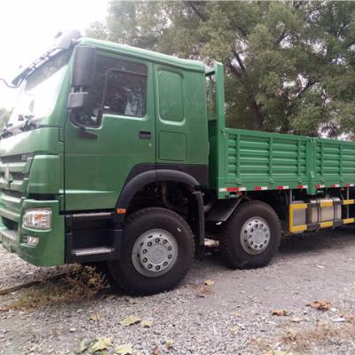 China Long Distance Cargo Transport Truck 8x4 With Single Line Air Assisted Brake System for sale