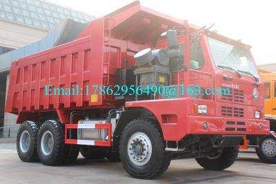 China Large Coal Dump Truck , Construction Tipper Trucks 6X4 371 HP 30.56 CBM for sale
