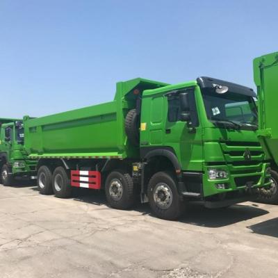 China SINOTRUK HOWO 8x4 Tipper Truck For Mining Optional Driving Type Long Using Life for sale