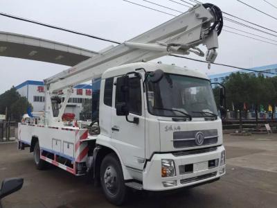 China Man Lift Hydraulic Aerial Work Platform Truck With  360° 5.7m Max Operation Radius for sale