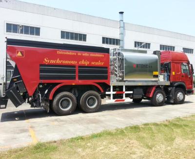 中国 8m3タンク容量のアスファルト建設用機器の同期破片のシーラーLMT5312TFC 販売のため