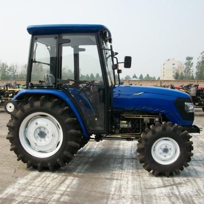 China 4×4 Wheeled Type Diesel Farm Tractors , 55hp Farm Mini Farm Tractor OEM Brand for sale