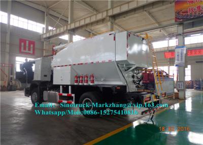 China Mineração 6/8/10T de alta velocidade que esmaga a unidade de mistura móvel do equipamento para o sopro de mineração à venda