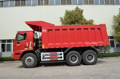 中国 商業ユーロ2台の重い採鉱トラック、70トンのダンプ トラック6x4 ZZ5607S3841AJ 販売のため