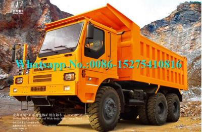 中国 DRコンゴのための道のダンプカー鉱山のダンプ トラックを離れて重い北のベンツのブランドBeiben 6x4 7042KK 70Ton 420hp 販売のため