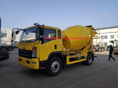 China Howo Light Concrete Mixer Truck 6M3 for sale