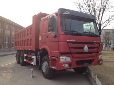 China 371hp Engine SINOTRUK HOWO Dump Truck For Transporting Sand Stone for sale
