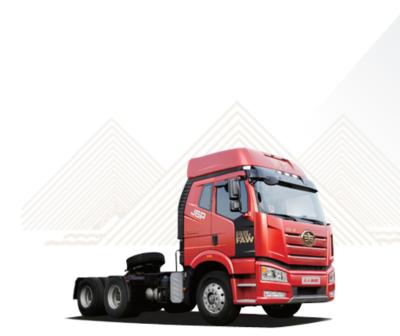 China 800L litro 420HP do modelo de caminhão CA4250 do reboque da cabeça do trator do depósito de gasolina 10W FAW 11 à venda