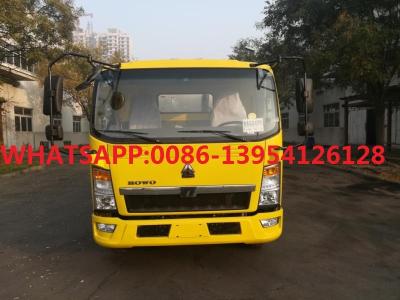 China HOWO Light Asphalt Sprayer Truck 4x2 6 Wheeler With Yunnei Engine 115hp for sale