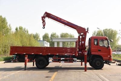 Китай Тележка заграждения вагона с краном груза 6кс4 Хово Сино/10 тонн телескопичная продается