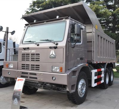 China Los camiones de mina pesados de ZZ5707V3842CJ 420HP 70 toneladas con la mano izquierda conducen en venta