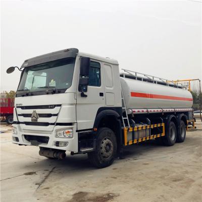 China HOWO 6×4 20CBM Refueling Oil Tanker Vehicle 336HP 15001 - 30000L ISO9001 for sale