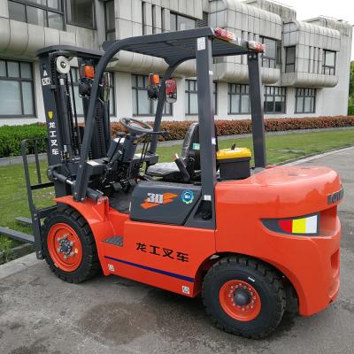 Chine 3 appareils de manutention LG30DT de port d'étape avec le poids léger chariot élévateur hydraulique de main de 16 tonnes à vendre