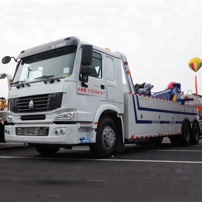 China Sinotruck HOWO 6*4 20T Road Wrecker Tow Truck  Euro 2 8997*2300*3350mm for sale