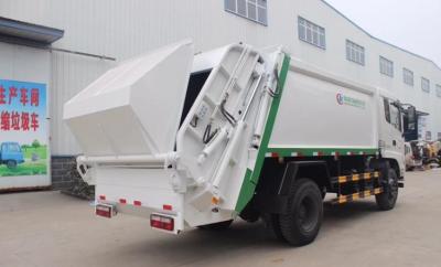 China veículo do lixo do caminhão do objetivo especial de 6x4 371hp 16CBM 18CBM/do compressor carga da parte traseira à venda