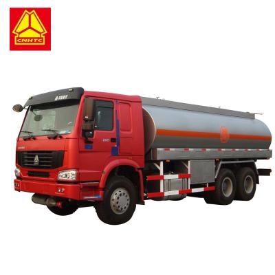 중국 유로 2 연료 탱크 트럭 유조선, Sinotruk Howo 20000 리터 6000 갤런 디젤유 운송업자 판매용