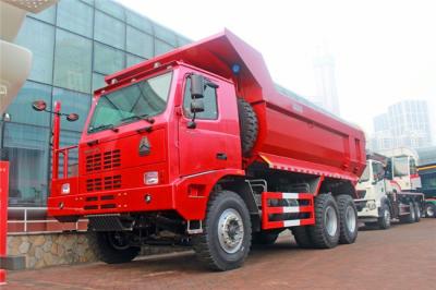 China Heavy - Duty Sinotruk Howo Load Dump Truck 6*4 / 30 Tons Tipper Truck for sale