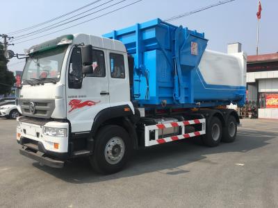 China 9.726L motor18cbm Vrachtwagen/Lift de Voor speciale doeleinden van de Huisvuilcontainer Te koop