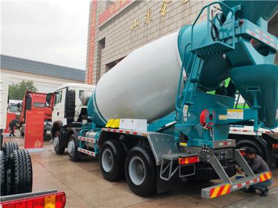 China Caminhão do misturador concreto de ZZ5317GJBN3261W 8X4 12 CBM com o depósito de gasolina da liga 400L de alumínio à venda