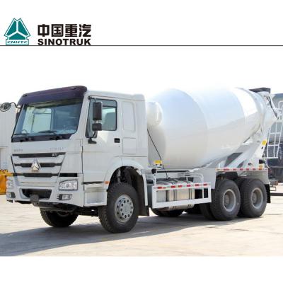 China Material de construcción concreto del euro II 336HP uno mismo de 10 metros cúbicos que carga el camión del mezclador concreto en venta