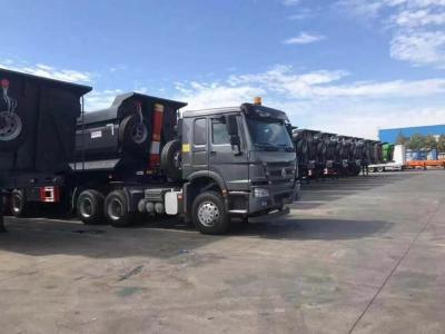 China HW76 de Vrachtwagen van de tractoraanhangwagen Te koop