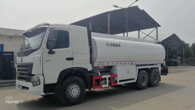 China 18000L HOWO A7 6x4 Fuel Tank Truck HW19710 Transmission for sale
