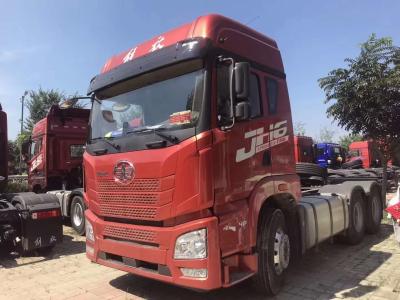 China FAW 10 Wheelers 6x4 Tractor Trailer Truck 12.56L Displacement for sale