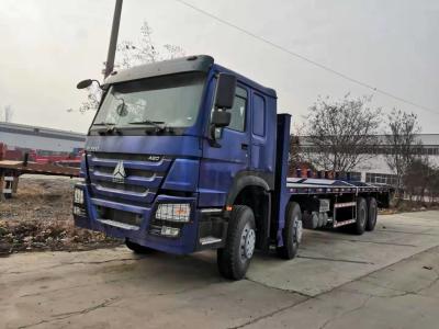 China Camión de camión de auxilio del camino de los neumáticos 8X4 371HP del motor 12.00R20 del euro 2 en venta