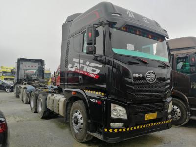 China 12.56L Displacement Ten Wheelers Tractor Trailer Truck for sale